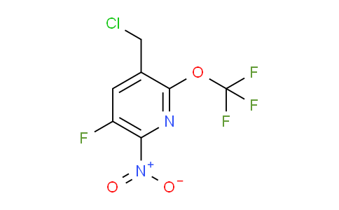 3-(Chloromethyl)-5-fluoro-6-nitro-2-(trifluoromethoxy)pyridine