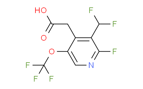 AM165893 | 1804810-83-0 | 3-(Difluoromethyl)-2-fluoro-5-(trifluoromethoxy)pyridine-4-acetic acid