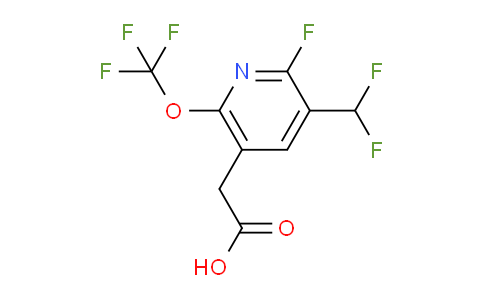 AM165896 | 1804480-04-3 | 3-(Difluoromethyl)-2-fluoro-6-(trifluoromethoxy)pyridine-5-acetic acid
