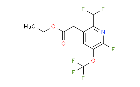 AM165900 | 1804681-83-1 | Ethyl 2-(difluoromethyl)-6-fluoro-5-(trifluoromethoxy)pyridine-3-acetate