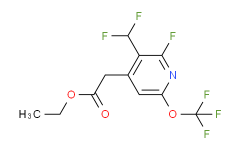 AM165904 | 1804481-28-4 | Ethyl 3-(difluoromethyl)-2-fluoro-6-(trifluoromethoxy)pyridine-4-acetate