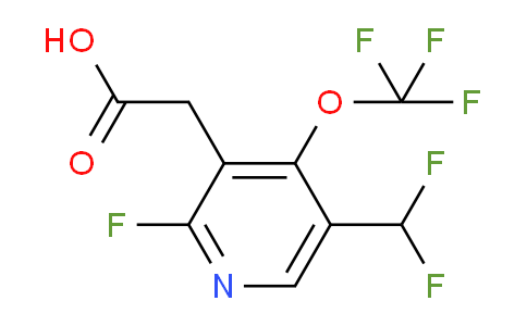 AM165908 | 1805974-22-4 | 5-(Difluoromethyl)-2-fluoro-4-(trifluoromethoxy)pyridine-3-acetic acid