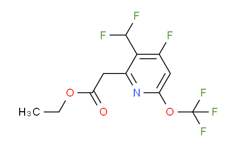 AM165910 | 1804681-99-9 | Ethyl 3-(difluoromethyl)-4-fluoro-6-(trifluoromethoxy)pyridine-2-acetate