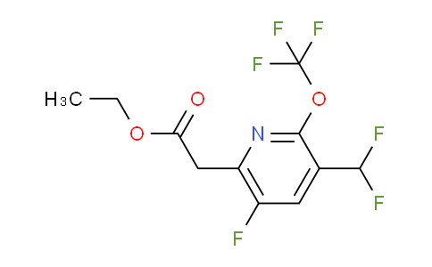 AM165912 | 1804682-03-8 | Ethyl 3-(difluoromethyl)-5-fluoro-2-(trifluoromethoxy)pyridine-6-acetate