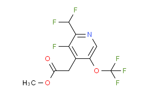 AM165914 | 1804480-76-9 | Methyl 2-(difluoromethyl)-3-fluoro-5-(trifluoromethoxy)pyridine-4-acetate