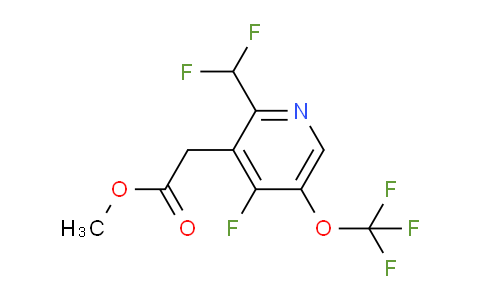 AM165918 | 1804811-13-9 | Methyl 2-(difluoromethyl)-4-fluoro-5-(trifluoromethoxy)pyridine-3-acetate