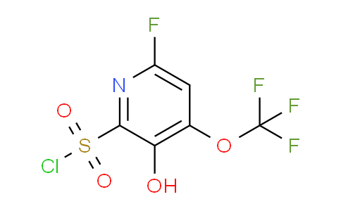 AM165926 | 1803659-03-1 | 6-Fluoro-3-hydroxy-4-(trifluoromethoxy)pyridine-2-sulfonyl chloride