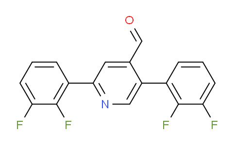 AM16593 | 1261557-39-4 | 2,5-Bis(2,3-difluorophenyl)isonicotinaldehyde