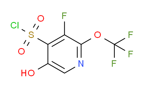 AM165942 | 1804338-46-2 | 3-Fluoro-5-hydroxy-2-(trifluoromethoxy)pyridine-4-sulfonyl chloride