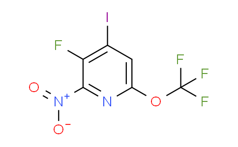 AM165968 | 1804823-36-6 | 3-Fluoro-4-iodo-2-nitro-6-(trifluoromethoxy)pyridine