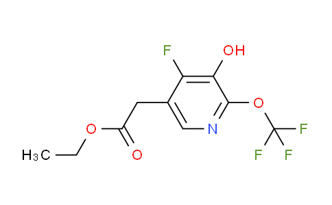 AM165969 | 1804306-44-2 | Ethyl 4-fluoro-3-hydroxy-2-(trifluoromethoxy)pyridine-5-acetate