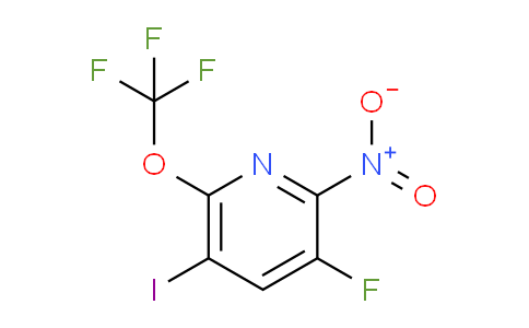 AM165973 | 1804823-54-8 | 3-Fluoro-5-iodo-2-nitro-6-(trifluoromethoxy)pyridine