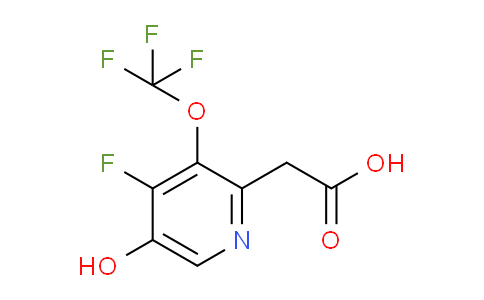AM165980 | 1804766-39-9 | 4-Fluoro-5-hydroxy-3-(trifluoromethoxy)pyridine-2-acetic acid