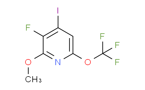 AM165989 | 1804788-68-8 | 3-Fluoro-4-iodo-2-methoxy-6-(trifluoromethoxy)pyridine