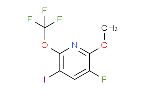 3-Fluoro-5-iodo-2-methoxy-6-(trifluoromethoxy)pyridine