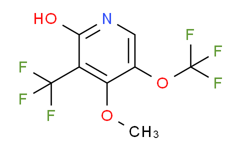 AM166008 | 1806724-48-0 | 2-Hydroxy-4-methoxy-5-(trifluoromethoxy)-3-(trifluoromethyl)pyridine