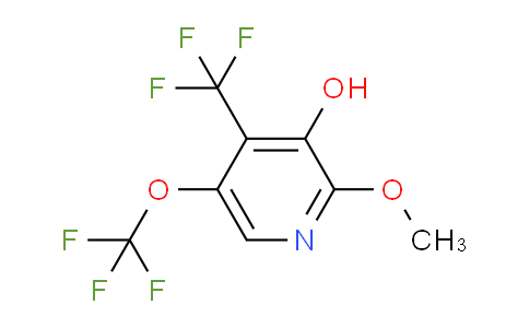 AM166016 | 1804826-65-0 | 3-Hydroxy-2-methoxy-5-(trifluoromethoxy)-4-(trifluoromethyl)pyridine