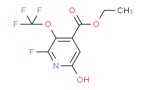 AM166019 | 1804308-53-9 | Ethyl 2-fluoro-6-hydroxy-3-(trifluoromethoxy)pyridine-4-carboxylate