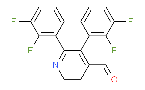 AM16602 | 1261830-58-3 | 2,3-Bis(2,3-difluorophenyl)isonicotinaldehyde