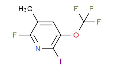 2-Fluoro-6-iodo-3-methyl-5-(trifluoromethoxy)pyridine