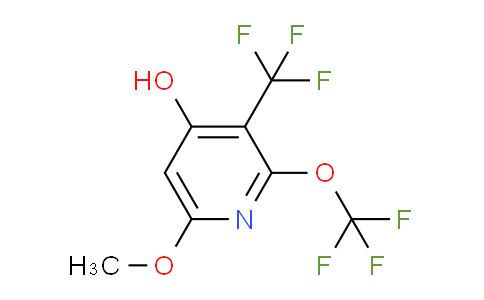 AM166030 | 1806039-20-2 | 4-Hydroxy-6-methoxy-2-(trifluoromethoxy)-3-(trifluoromethyl)pyridine