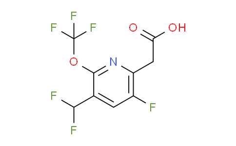 AM166037 | 1806739-28-5 | 3-(Difluoromethyl)-5-fluoro-2-(trifluoromethoxy)pyridine-6-acetic acid