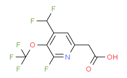 AM166042 | 1806739-34-3 | 4-(Difluoromethyl)-2-fluoro-3-(trifluoromethoxy)pyridine-6-acetic acid