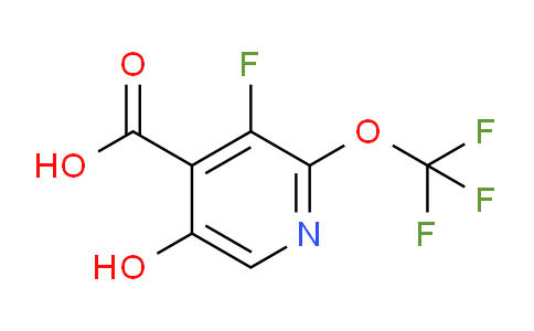 AM166044 | 1803689-08-8 | 3-Fluoro-5-hydroxy-2-(trifluoromethoxy)pyridine-4-carboxylic acid