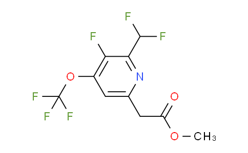AM166051 | 1804340-47-3 | Methyl 2-(difluoromethyl)-3-fluoro-4-(trifluoromethoxy)pyridine-6-acetate