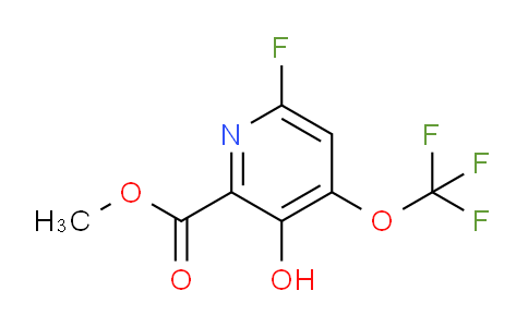 Methyl 6-fluoro-3-hydroxy-4-(trifluoromethoxy)pyridine-2-carboxylate