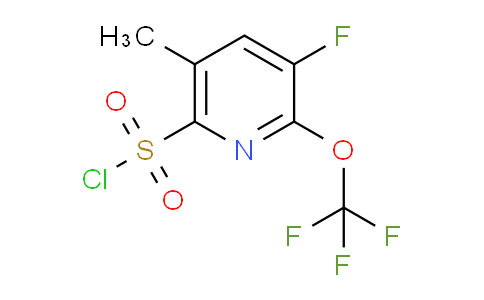 AM166068 | 1803680-57-0 | 3-Fluoro-5-methyl-2-(trifluoromethoxy)pyridine-6-sulfonyl chloride