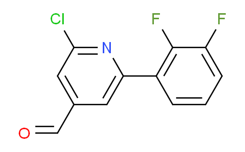 AM16607 | 1261723-68-5 | 2-Chloro-6-(2,3-difluorophenyl)isonicotinaldehyde