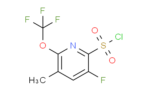 AM166071 | 1804642-75-8 | 3-Fluoro-5-methyl-6-(trifluoromethoxy)pyridine-2-sulfonyl chloride