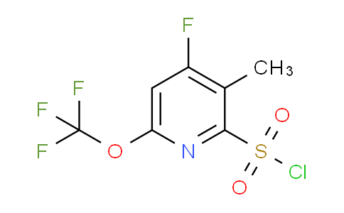 AM166078 | 1804817-91-1 | 4-Fluoro-3-methyl-6-(trifluoromethoxy)pyridine-2-sulfonyl chloride