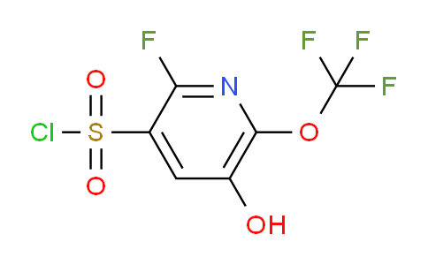 AM166080 | 1804306-87-3 | 2-Fluoro-5-hydroxy-6-(trifluoromethoxy)pyridine-3-sulfonyl chloride