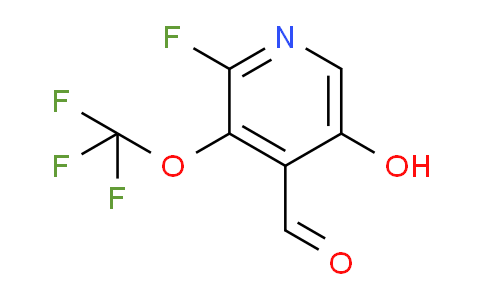 AM166082 | 1806140-94-2 | 2-Fluoro-5-hydroxy-3-(trifluoromethoxy)pyridine-4-carboxaldehyde