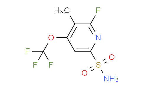 AM166084 | 1804433-94-0 | 2-Fluoro-3-methyl-4-(trifluoromethoxy)pyridine-6-sulfonamide
