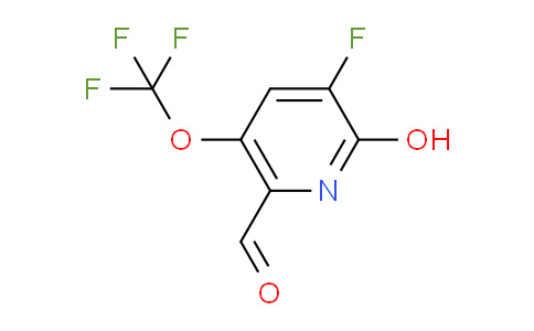 AM166089 | 1804628-11-2 | 3-Fluoro-2-hydroxy-5-(trifluoromethoxy)pyridine-6-carboxaldehyde