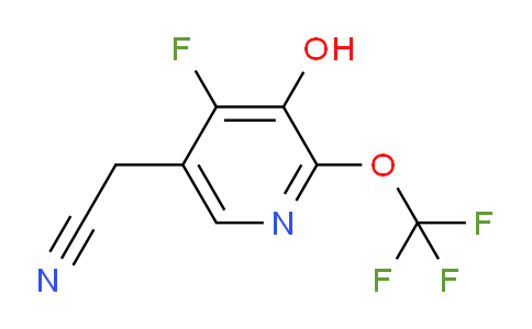 AM166095 | 1804304-81-1 | 4-Fluoro-3-hydroxy-2-(trifluoromethoxy)pyridine-5-acetonitrile