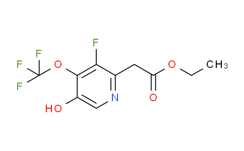 AM166102 | 1804336-90-0 | Ethyl 3-fluoro-5-hydroxy-4-(trifluoromethoxy)pyridine-2-acetate
