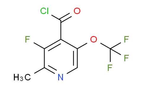 AM166110 | 1803680-40-1 | 3-Fluoro-2-methyl-5-(trifluoromethoxy)pyridine-4-carbonyl chloride