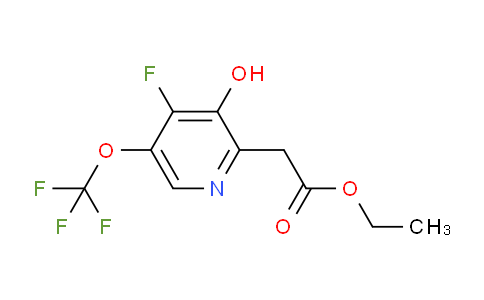 AM166111 | 1804336-96-6 | Ethyl 4-fluoro-3-hydroxy-5-(trifluoromethoxy)pyridine-2-acetate