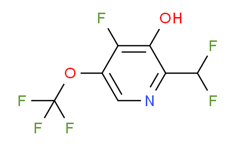 AM166112 | 1804307-98-9 | 4-Fluoro-2-(difluoromethyl)-3-hydroxy-5-(trifluoromethoxy)pyridine