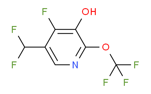 AM166119 | 1806722-91-7 | 4-Fluoro-5-(difluoromethyl)-3-hydroxy-2-(trifluoromethoxy)pyridine
