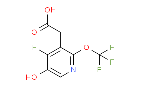AM166121 | 1804789-67-0 | 4-Fluoro-5-hydroxy-2-(trifluoromethoxy)pyridine-3-acetic acid