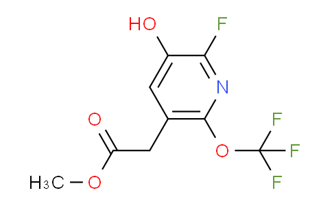 Methyl 2-fluoro-3-hydroxy-6-(trifluoromethoxy)pyridine-5-acetate