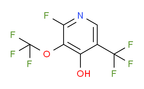 2-Fluoro-4-hydroxy-3-(trifluoromethoxy)-5-(trifluoromethyl)pyridine