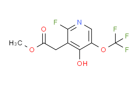 Methyl 2-fluoro-4-hydroxy-5-(trifluoromethoxy)pyridine-3-acetate