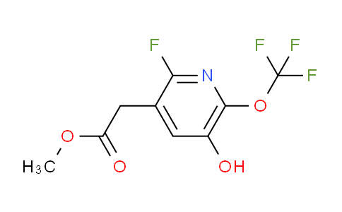 AM166139 | 1804813-88-4 | Methyl 2-fluoro-5-hydroxy-6-(trifluoromethoxy)pyridine-3-acetate