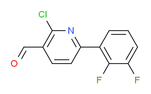 AM16614 | 1013647-52-3 | 2-Chloro-6-(2,3-difluorophenyl)nicotinaldehyde